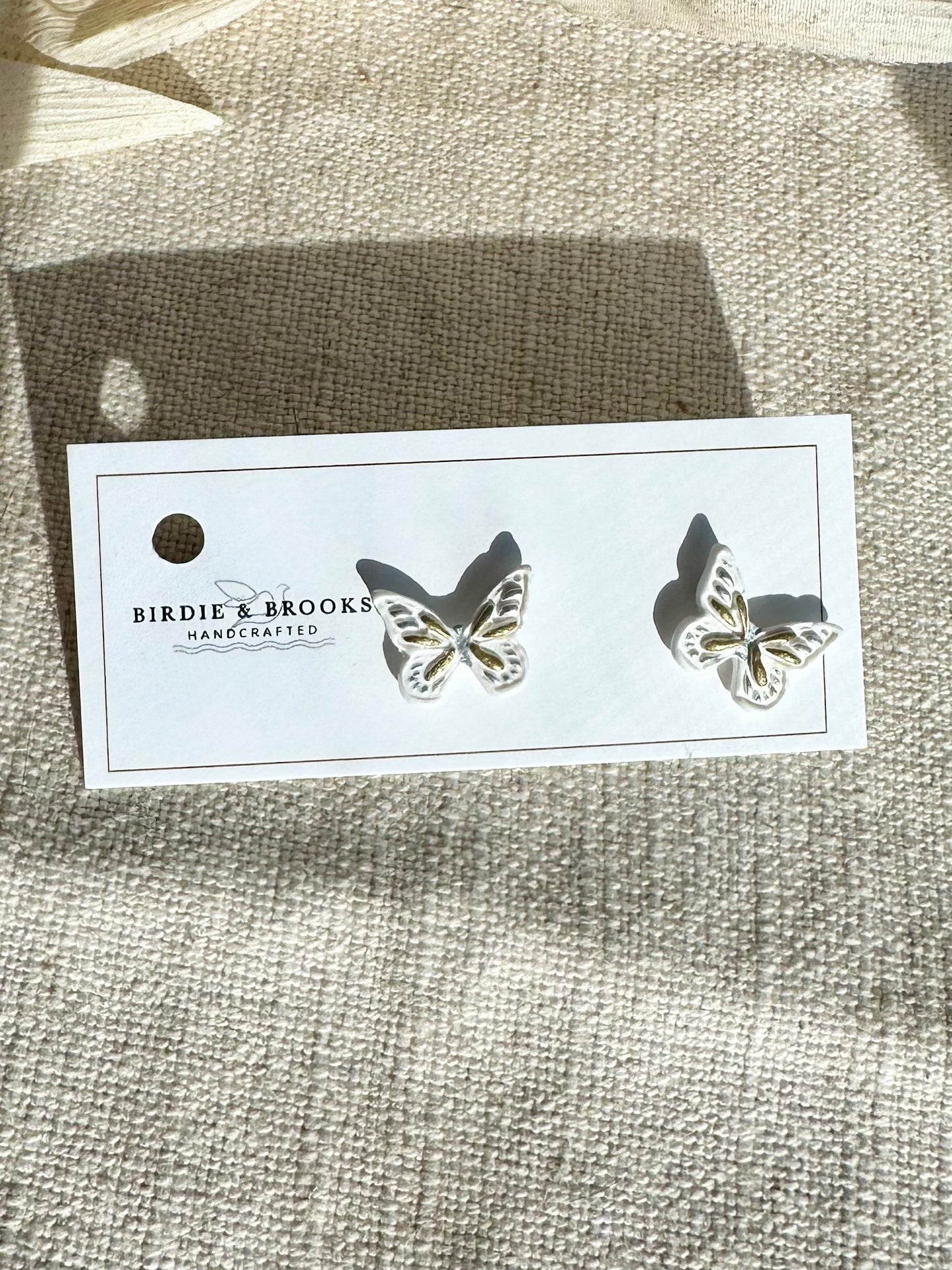 Silver & Gold butterflies