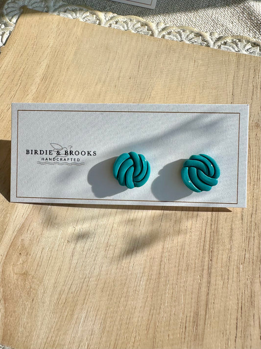 Knot B - bondi blue